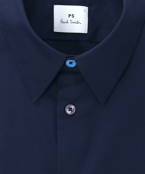 PS Paul Smith シャツ マルチカラーボタン 半袖シャツ / 553114 619PNC