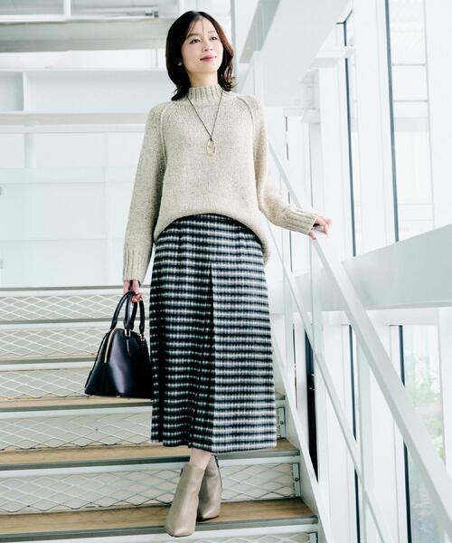 UNTITLED（アンタイトル） ニット セーター 「ゆったりサイズ