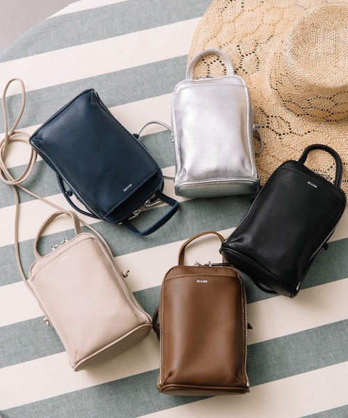 Beau're（ヴュレ） ショルダーバッグ バッグ BEAURE New ブガッティ型