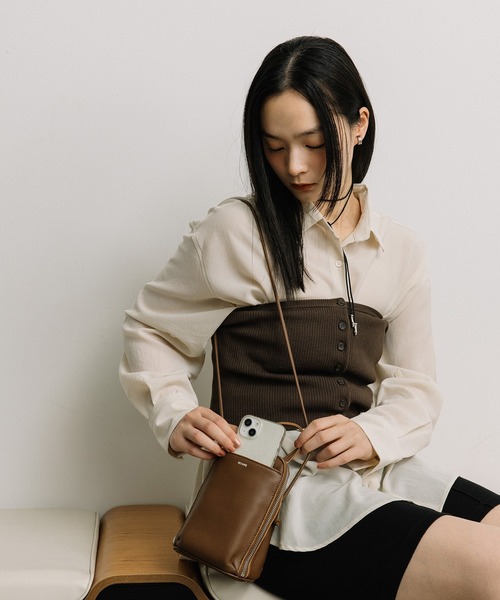 Beau're（ヴュレ） ショルダーバッグ バッグ BEAURE New ブガッティ型