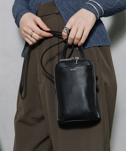 Beau're（ヴュレ） ショルダーバッグ バッグ BEAURE New ブガッティ型