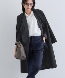 INDIVI コート チェスターコート 「名品コート／日本製」ウール100