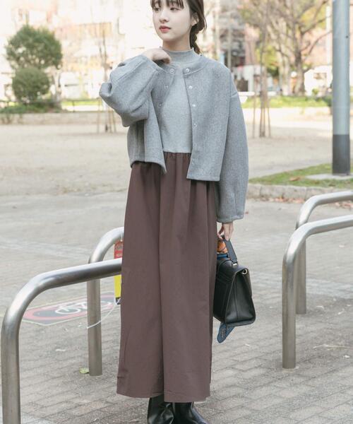 yak96hm様 アーバンリサーチ麻混ロングワンピースINDIVIセットアップ ITEMS URBANRESEARCH（アイテムズ アーバンリサーチ） ワンピース