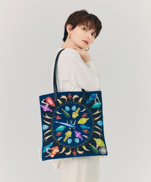 SWASH LONDON トートバッグ トートバッグ コットンプリント