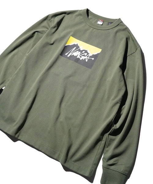 NANGA（ナンガ） tシャツ NANGA×RYUJI KAMIYAMA L/S TEE 神山隆二