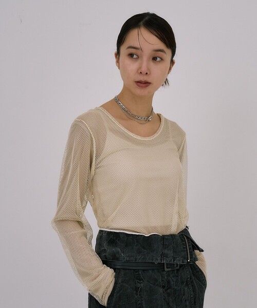 UNITED TOKYO（ユナイテッドトウキョウ） tシャツ Lame Mesh ＆ Tule