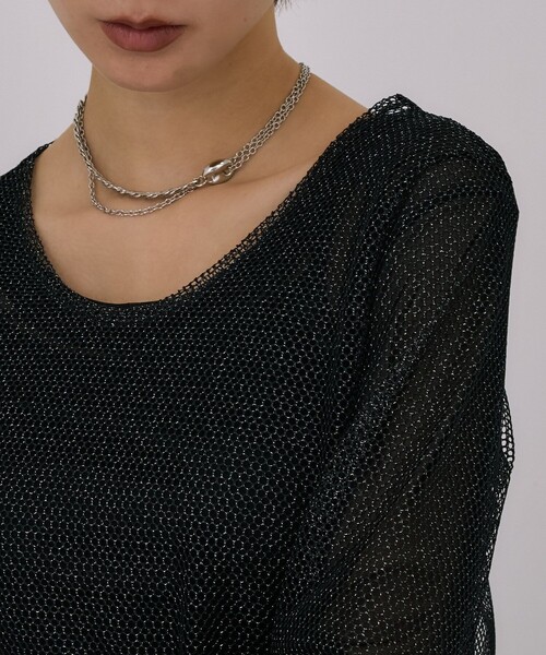 UNITED TOKYO(ユナイテッドトウキョウ) tシャツ Lame Mesh & Tule UNITED TOKYO(ユナイテッドトウキョウ) tシャツ Lame Mesh & Tule