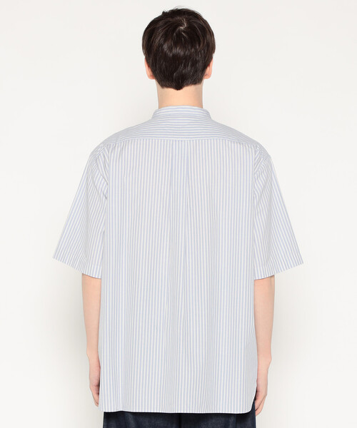 Danton（ダントン） 半袖シャツ 42 ブルー系その他 メンズ : ZOZOTOWN