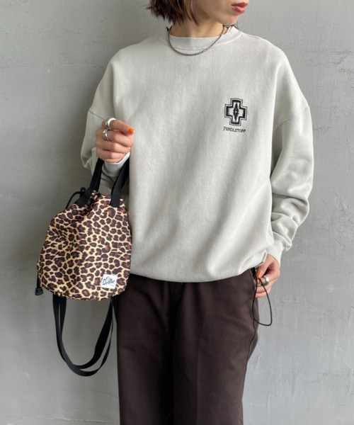 「PENDLETON」 スウェットカットソー M グレー レディース_画像8