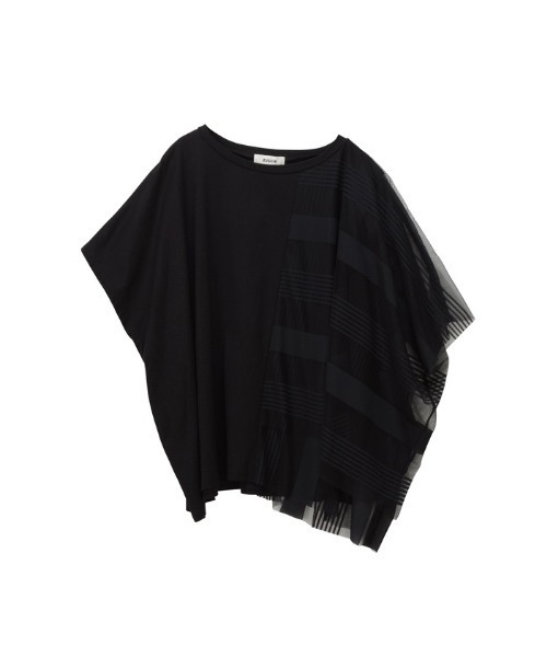 「ZUCCa」 半袖カットソー M size ブラック レディースの画像