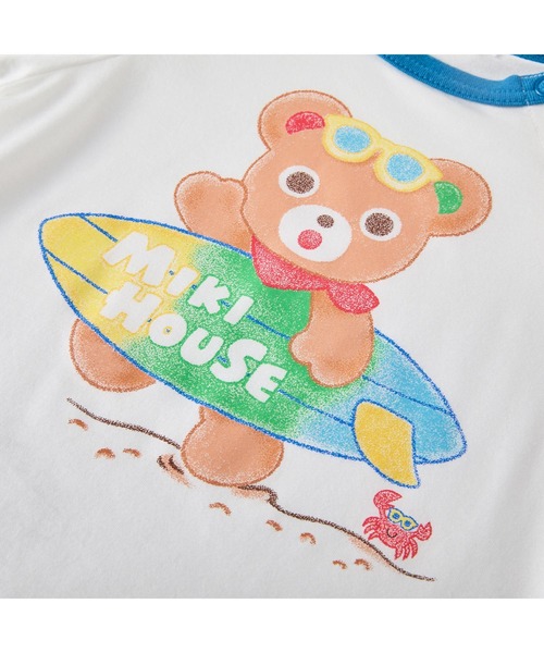MIKI HOUSE（ミキハウス） tシャツ 接触冷感 プッチー半袖Tシャツ