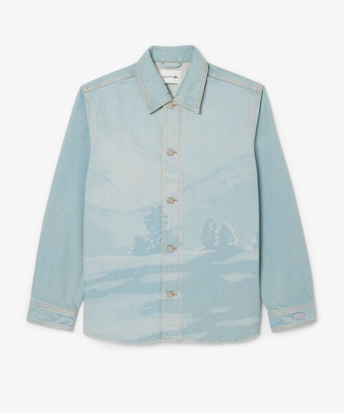 LACOSTE（ラコステ） シャツ シャンタコランドスケーププリントデニム