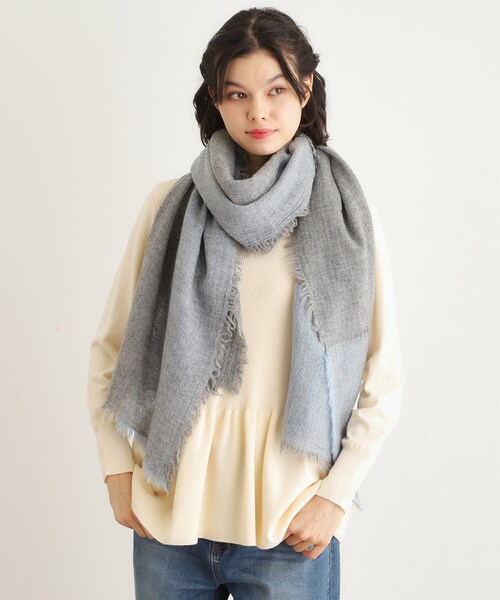 LAURA ASHLEY（ローラアシュレイ） ストール マフラー 切り替え