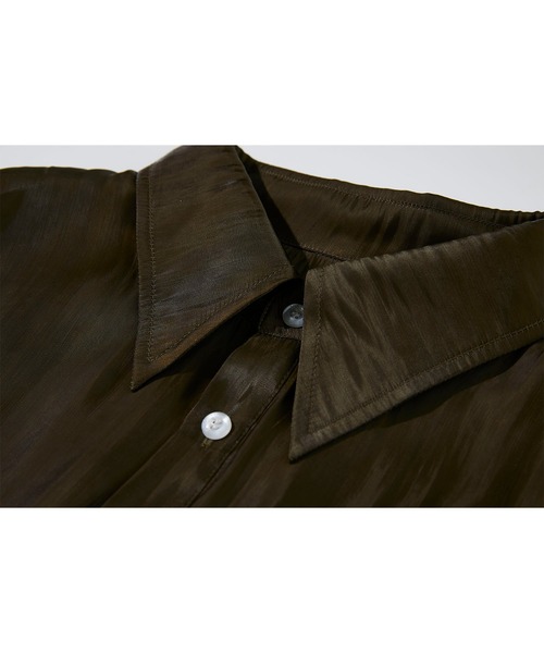 「EKCOOKIES」 長袖シャツ M ブラウン レディース_画像5