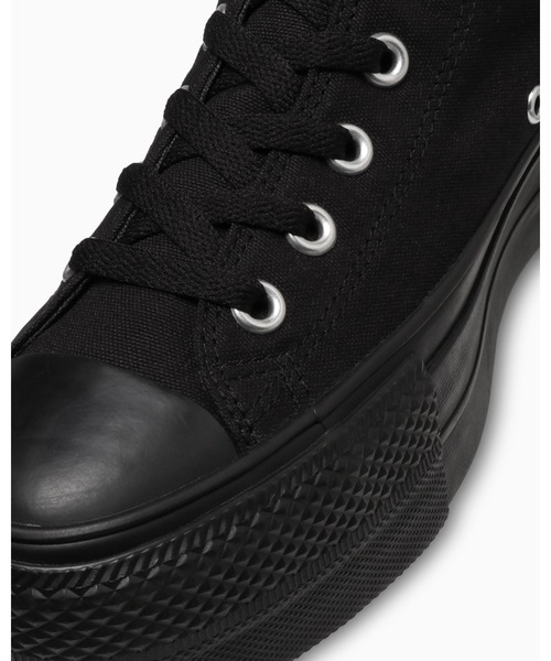 「CONVERSE ALL STAR」 ハイカットスニーカー 8.5 ブラック×ブラック レディース_画像7