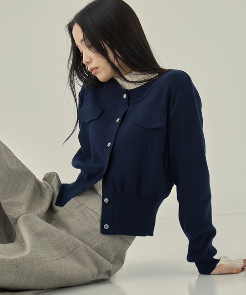 新品送料込【TROVE】カーディガン 定価29700円 STUDIOUS STUDIOUS（ステュディオス） カーディガン 「STUDIOUS/ステュディオス