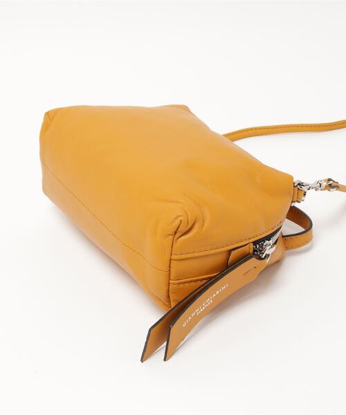 「GIANNI CHIARINI」 2WAYバッグ FREE マスタード レディース_画像8