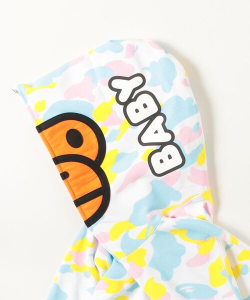 A BATHING APE（アベイシングエイプ） パーカー NEW MULTI CAMO BABY