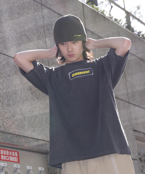 「MANASTASH」 半袖Tシャツ M ホワイト メンズ_画像4