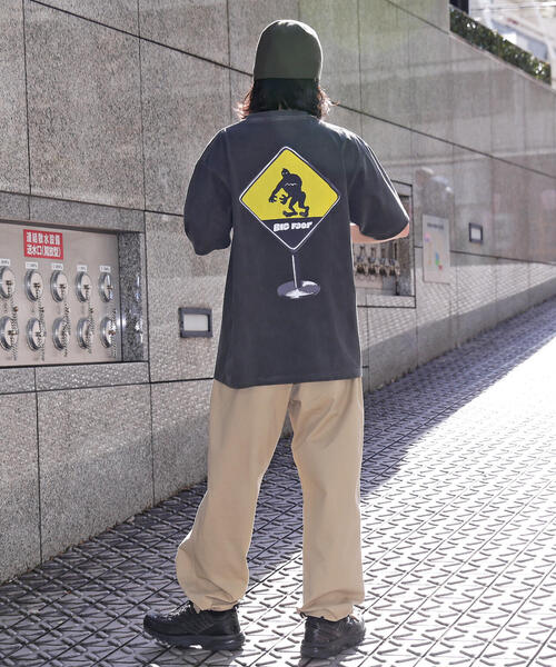 「MANASTASH」 半袖Tシャツ M ホワイト メンズ_画像6
