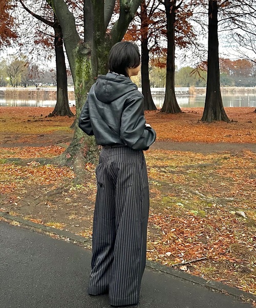 MandO（エムオー） スラックス ダブルニーバギーアソートワイド