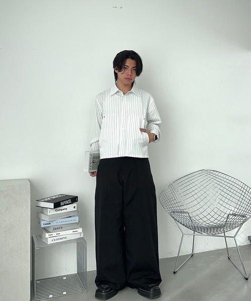 MandO（エムオー） スラックス ダブルニーバギーアソートワイド