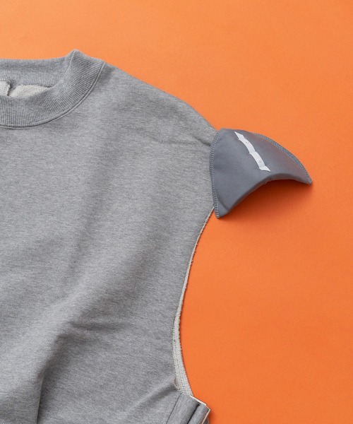 「MAISON SPECIAL」 スウェットカットソー FREE オレンジ レディース_画像8