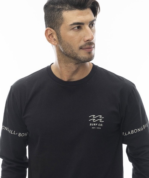 「BILLABONG」 長袖Tシャツ LARGE ブラック メンズ_画像5