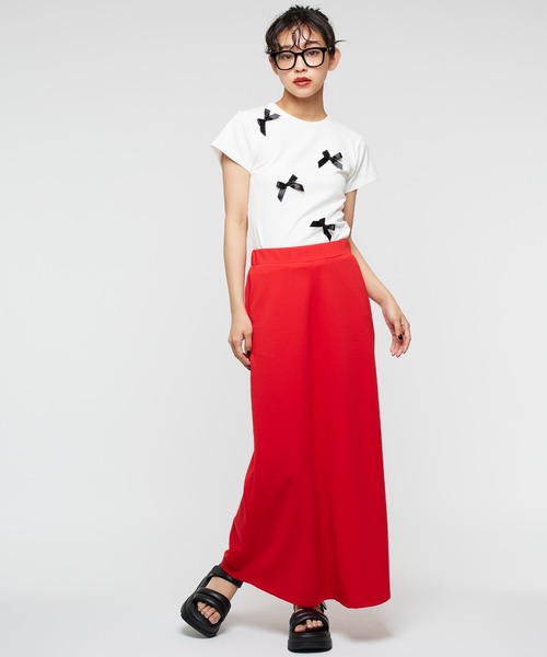 「Narcissus」 半袖Tシャツ FREE ホワイト レディース_画像2