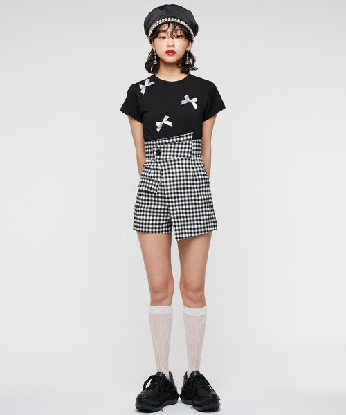 「Narcissus」 半袖Tシャツ FREE ホワイト レディース_画像4