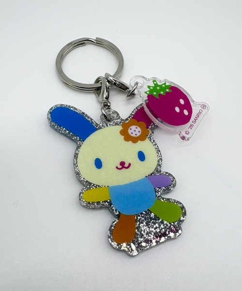 sanrio（サンリオ） キーホルダー ウサハナ 2連ラメ入りアクリル