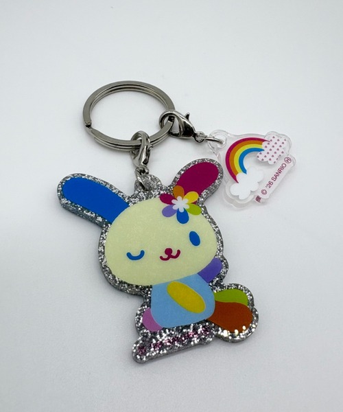 sanrio（サンリオ） キーホルダー ウサハナ 2連ラメ入りアクリル