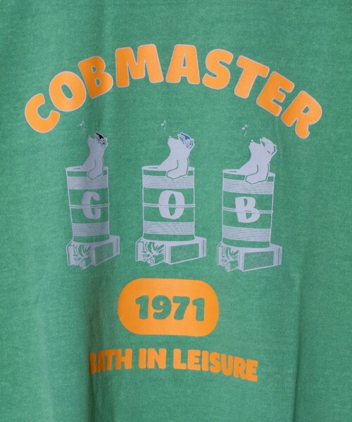 「COBMASTER」 半袖Tシャツ M ホワイト メンズ_画像2
