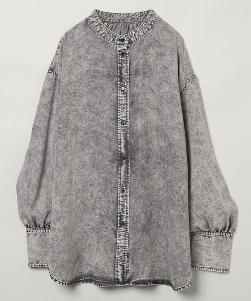 「JEANASIS」 長袖シャツ FREE ブルー レディース_画像3