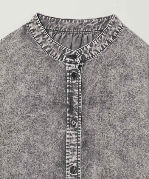 「JEANASIS」 長袖シャツ FREE ブルー レディース_画像6