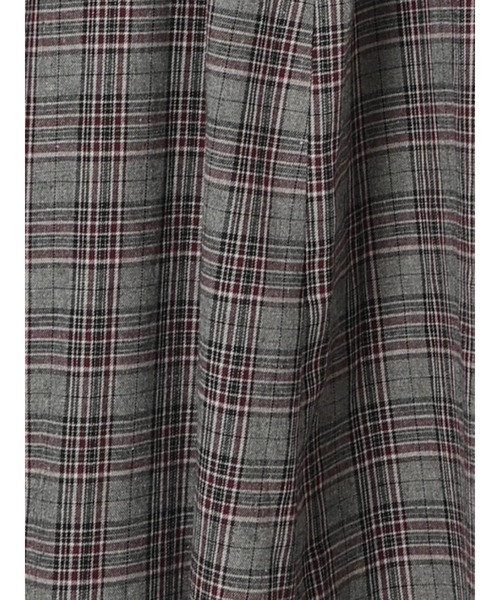 「Re-J&SUPURE」 ノースリーブワンピース XXX-LARGE グレー レディース_画像3