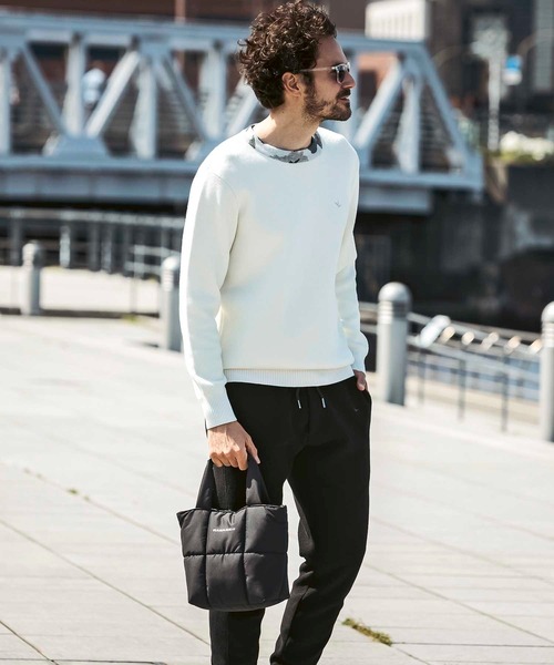 [1PIU1UGUALE3 RELAX ] ручная сумочка ONE SIZE черный мужской 