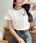 tシャツ 半袖 「mily bilet」スタイ...の詳細画像2