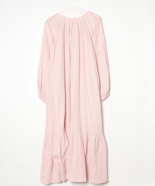 sara mallika（サラ マリカ） 長袖ワンピース M ピンク レディース