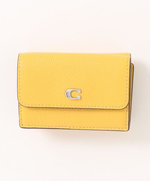 COACH（コーチ） 財布 ONE イエロー系その他 レディース : ZOZOTOWN