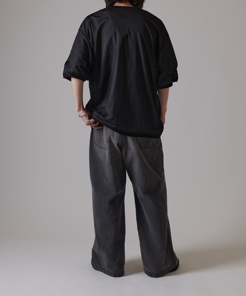 「Lui's」 半袖Tシャツ FREE ライトグレー メンズ_画像5