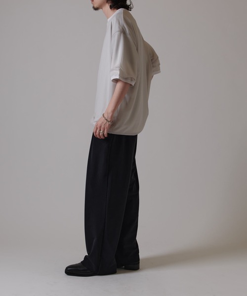 「Lui's」 半袖Tシャツ FREE ライトグレー メンズ_画像9