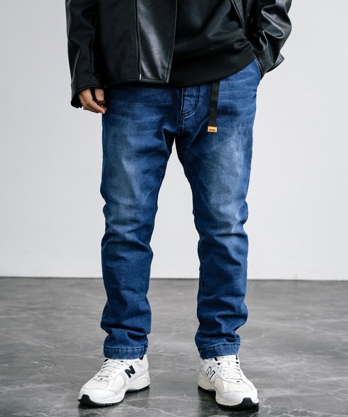 「KRIFF MAYER」 デニムパンツ M ライトブルー メンズ_画像4