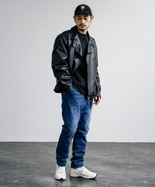 「KRIFF MAYER」 デニムパンツ M ライトブルー メンズ_画像5