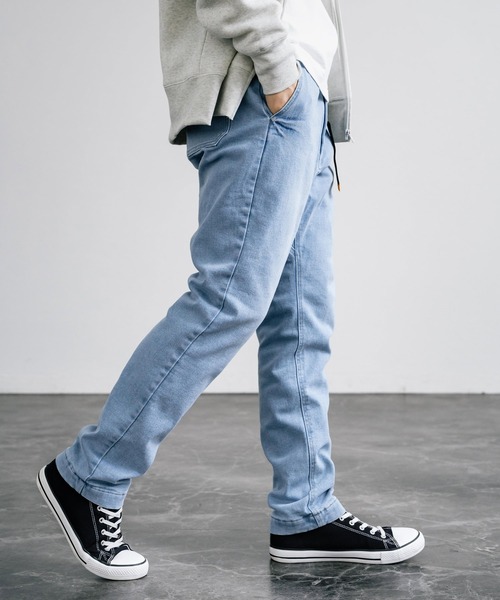 「KRIFF MAYER」 デニムパンツ M ライトブルー メンズ_画像9