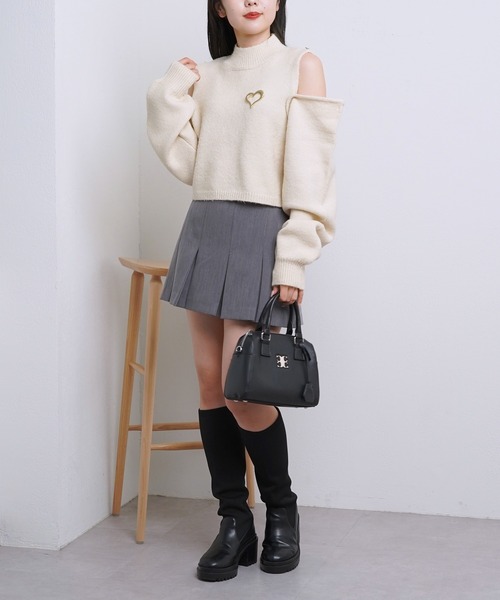 「Chico」 長袖ニット FREE グレイッシュベージュ レディース_画像7