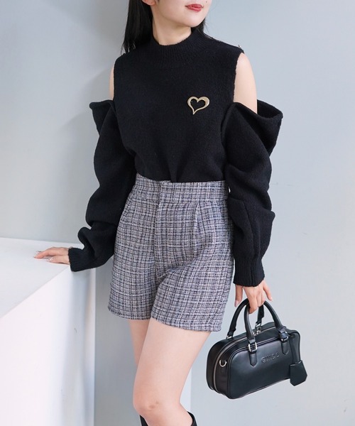 「Chico」 長袖ニット FREE グレイッシュベージュ レディース_画像9