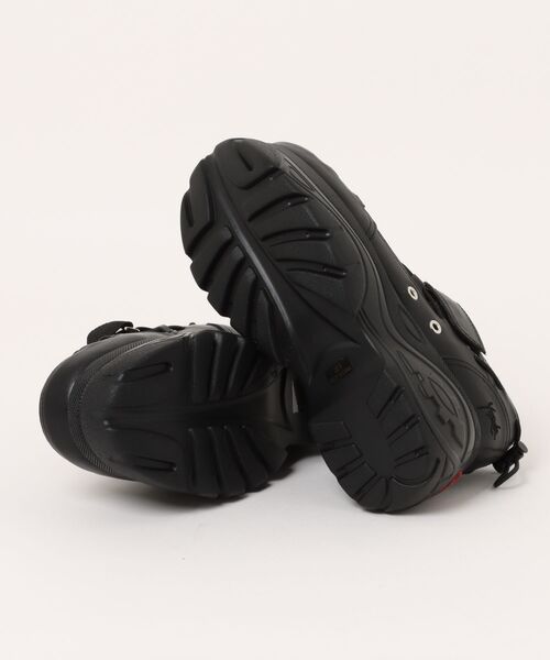 「YOSUKE」 ローカットスニーカー 22.5 ブラック レディース_画像3