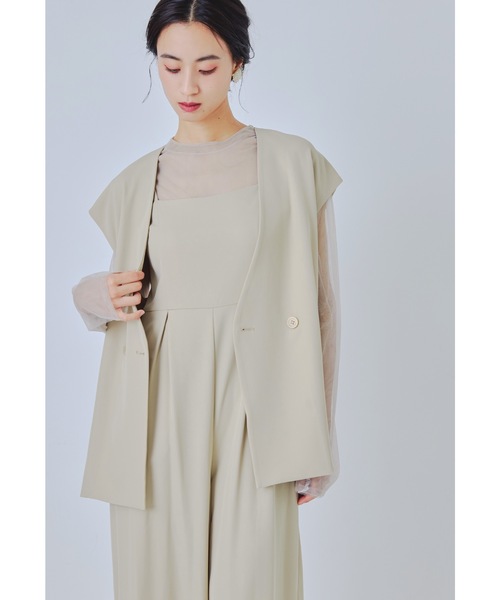 「niana」 セットアップ L イエロー レディース