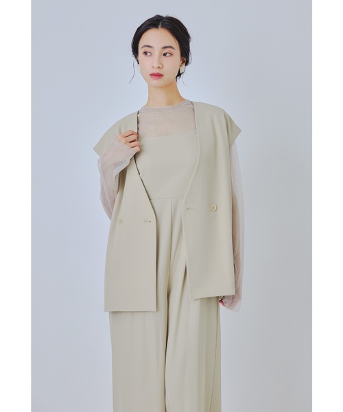 「niana」 セットアップ L イエロー レディース